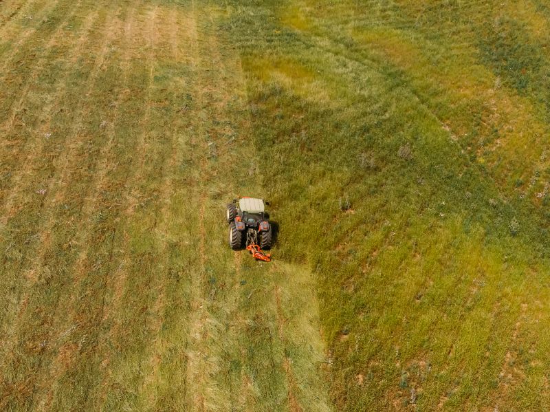 Tractor Mowing